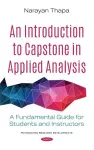 An Introduction to Capstone in Applied Analysis cover