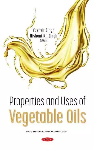 Properties and Uses of Vegetable Oils cover