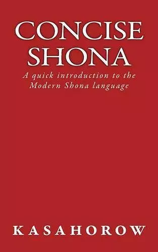 Concise Shona cover