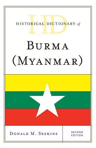 Historical Dictionary of Burma (Myanmar) cover