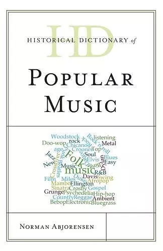 Historical Dictionary of Popular Music cover