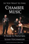 So You Want to Sing Chamber Music cover