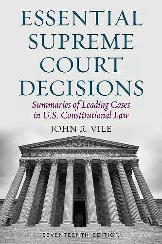 Essential Supreme Court Decisions cover