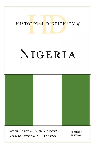 Historical Dictionary of Nigeria cover