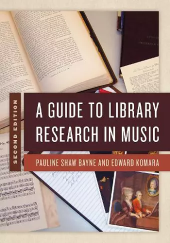 A Guide to Library Research in Music cover