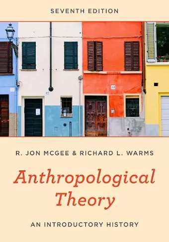 Anthropological Theory cover