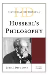 Historical Dictionary of Husserl's Philosophy cover