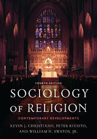 Sociology of Religion cover