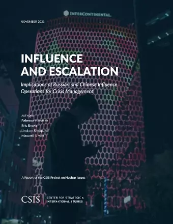Influence and Escalation cover