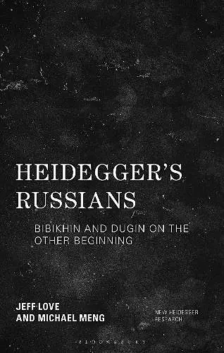 Heidegger's Russians cover