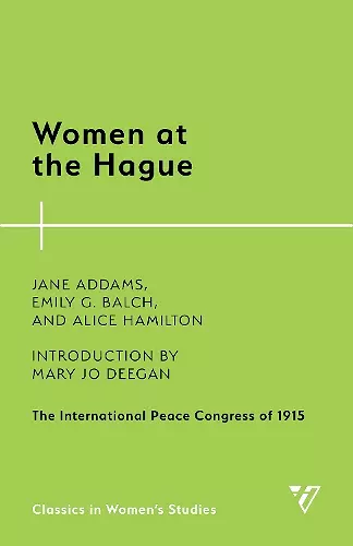 Women at the Hague cover