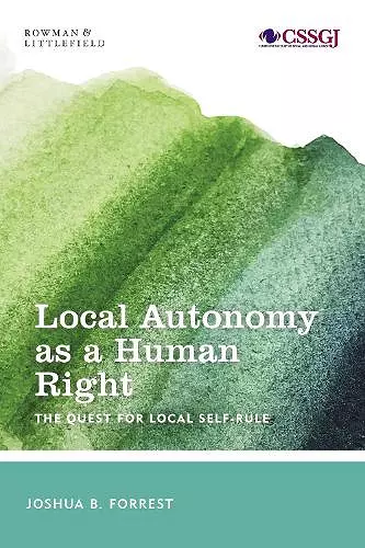 Local Autonomy as a Human Right cover