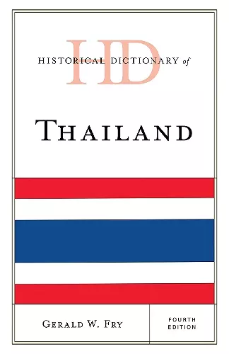 Historical Dictionary of Thailand cover