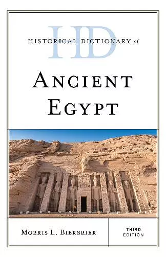 Historical Dictionary of Ancient Egypt cover