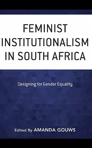 Feminist Institutionalism in South Africa cover