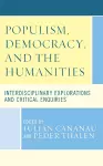 Populism, Democracy, and the Humanities cover