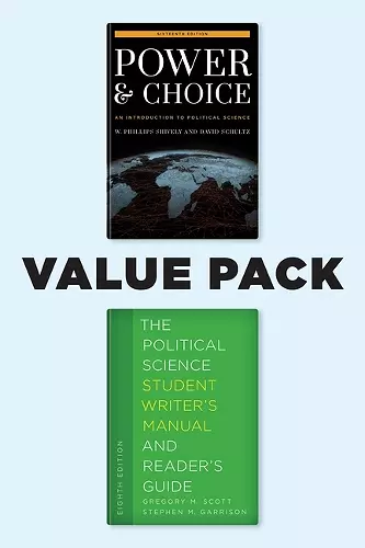 Power and Choice 16e and the Political Science Student Writer's Manual and Reader's Guide 8e Value Pack cover