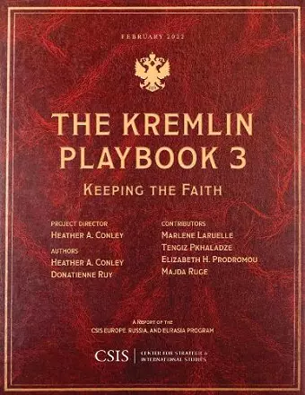 The Kremlin Playbook 3 cover