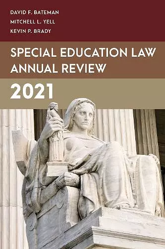 Special Education Law Annual Review 2021 cover