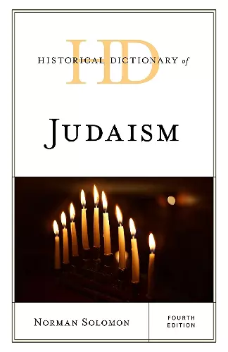 Historical Dictionary of Judaism cover