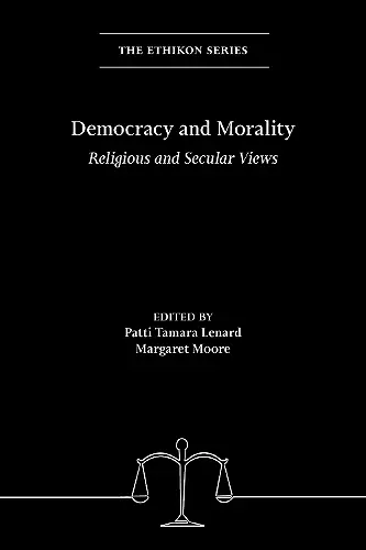 Democracy and Morality cover