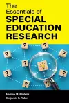 The Essentials of Special Education Research cover