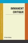Immanent Critique cover