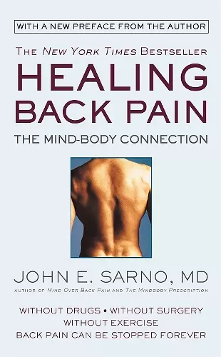 Healing Back Pain (Reissue Edition) cover