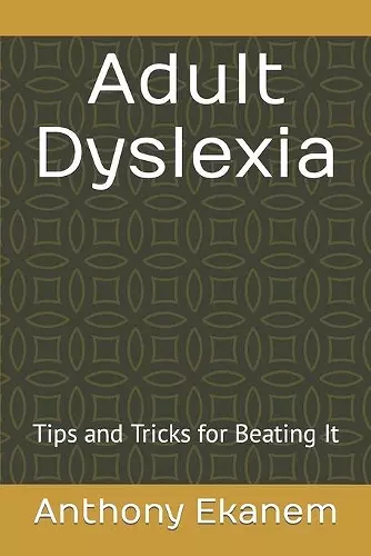 Adult Dyslexia cover