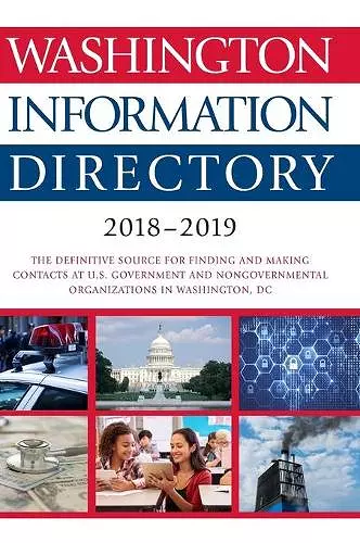 Washington Information Directory 2018-2019 cover