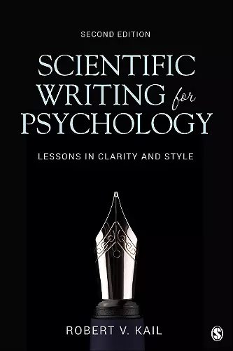 Scientific Writing for Psychology cover