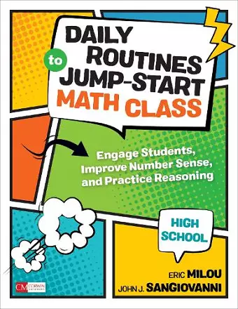 Daily Routines to Jump-Start Math Class, High School cover