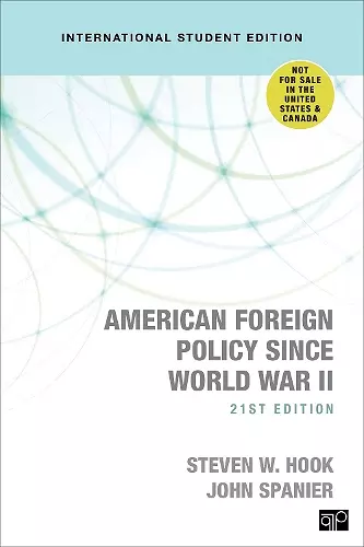 American Foreign Policy Since World War II - International Student Edition cover