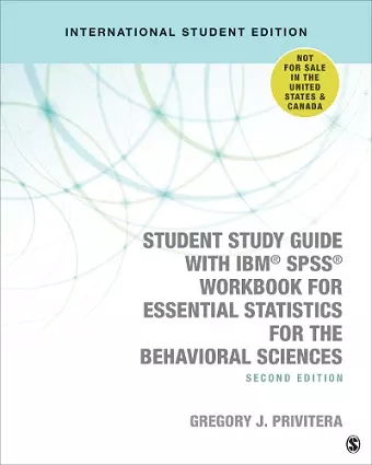 Student Study Guide With IBM® SPSS® Workbook for Essential Statistics for the Behavioral Sciences - International Student Edition cover