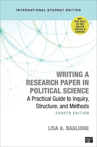Writing a Research Paper in Political Science - International Student Edition cover