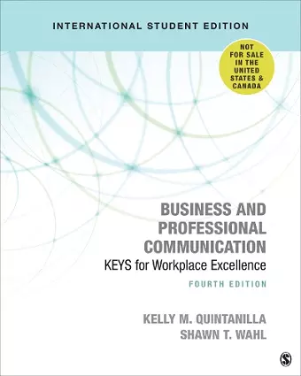 Business and Professional Communication - International Student Edition cover