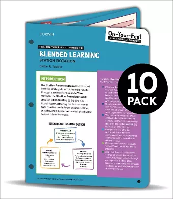 BUNDLE: Tucker: The On-Your-Feet Guide to Blended Learning: 10 Pack cover