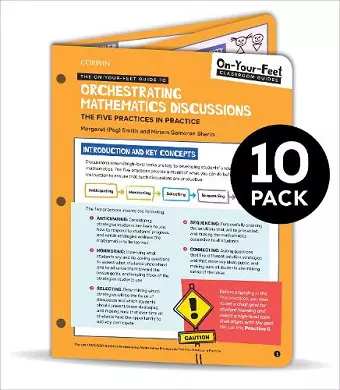 BUNDLE: Smith: The On-Your-Feet Guide to Orchestrating Mathematics Discussions: 10 Pack cover