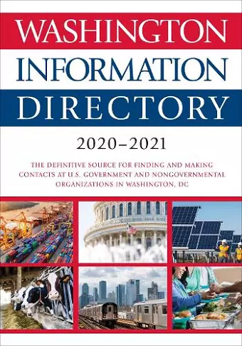 Washington Information Directory 2020-2021 cover