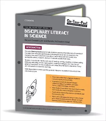 The On-Your-Feet Guide to Disciplinary Literacy in Science cover