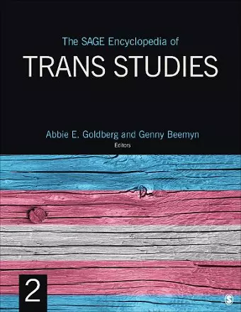 The SAGE Encyclopedia of Trans Studies cover