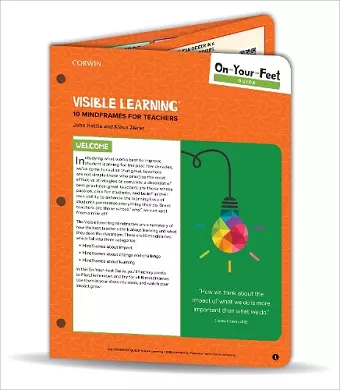 On-Your-Feet Guide: Visible Learning cover