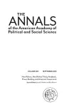 The ANNALS of the American Academy of Political and Social Science cover