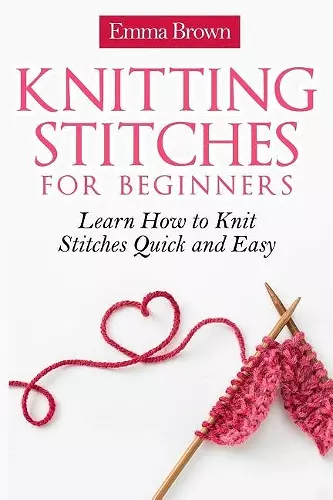 Knitting Stitches for Beginners cover