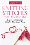 Knitting Stitches for Beginners cover