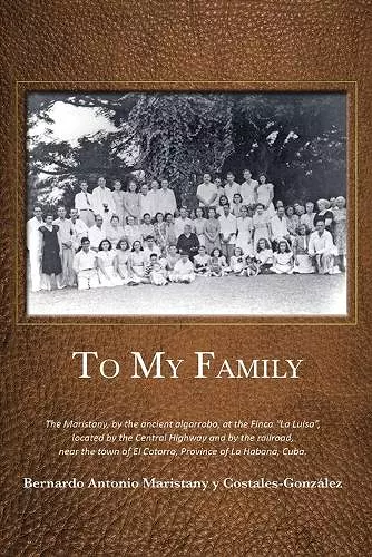 To My Family cover