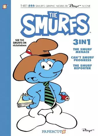 The Smurfs 3-in-1 Vol. 8 cover