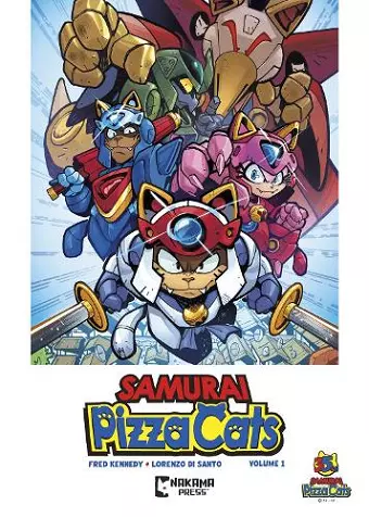 Samurai Pizza Cats Vol. 1 cover