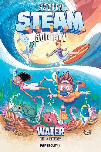 Secret S.T.E.A.M. Society: Water cover