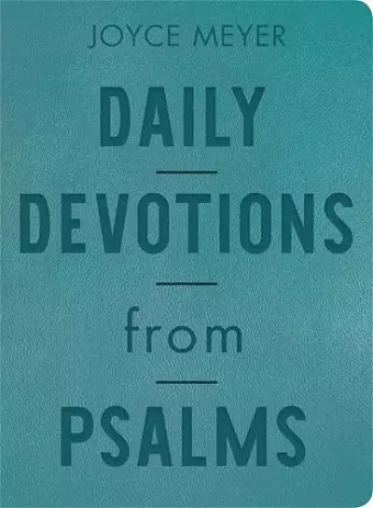 Daily Devotions from Psalms (Leather Fine Binding) cover
